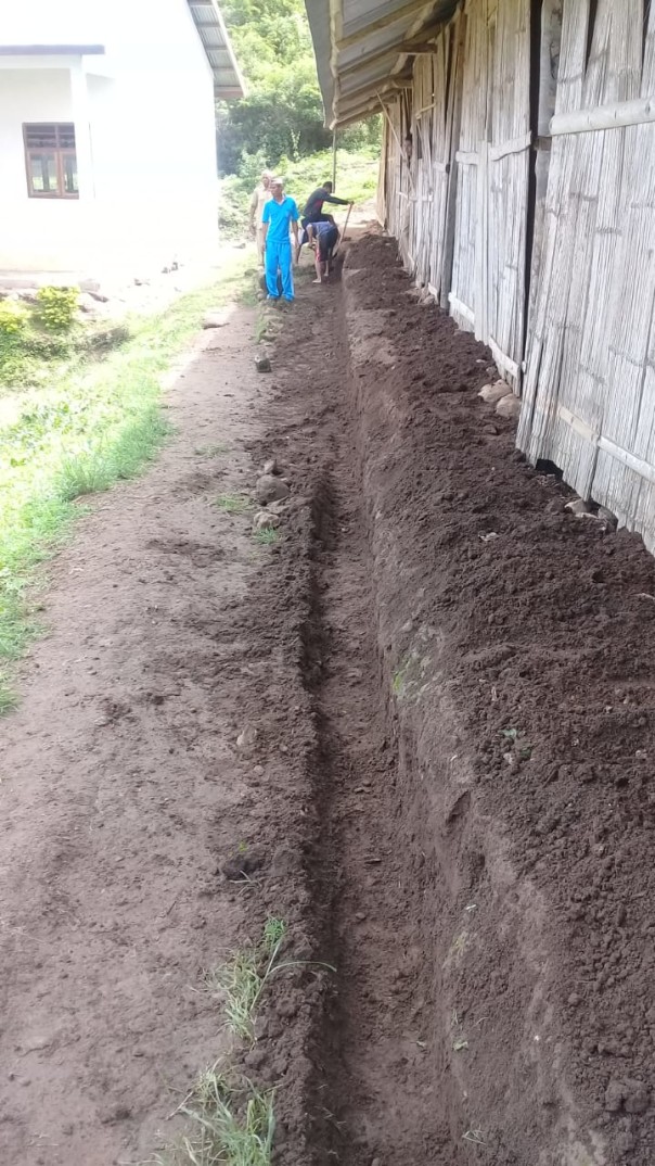 Préparation pour le sol en dur